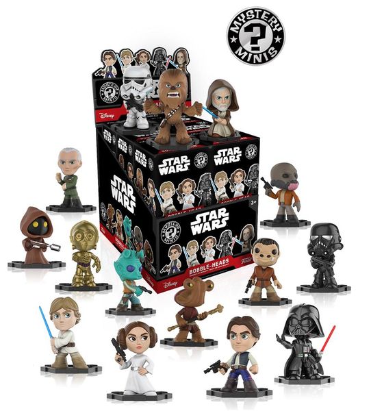 Funko Mystery Mini Bobble Heads Star Wars Classic - Blind Box