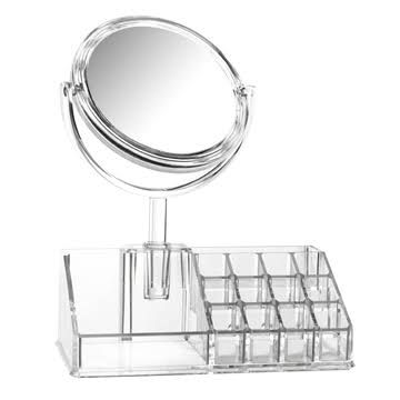 Make Up Organiser with Mirror 4-Draw