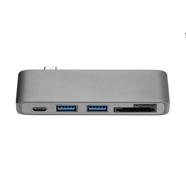Tuff-Luv 3-in-1 USB-C Hub for Macbook - Space Grey
