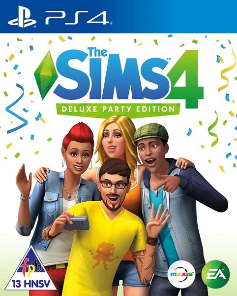 The Sims 4: Deluxe Party Edition (PS4)