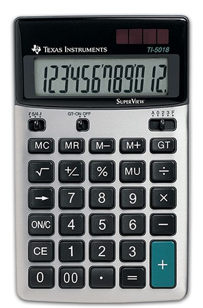 TI-5018 SV Desktop Calculator