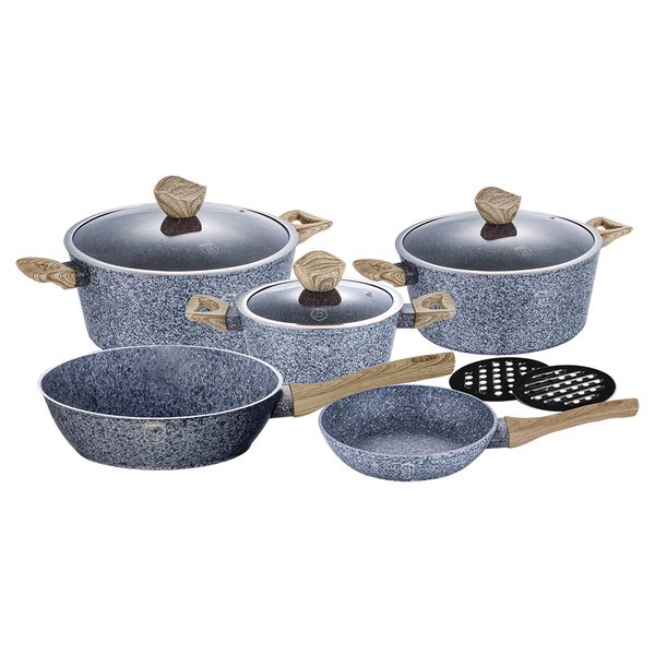 Berlinger Haus - Marble Coating Cookware Set