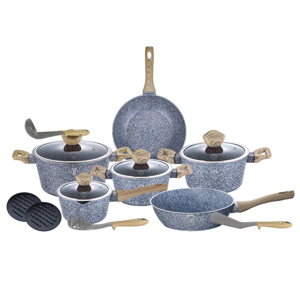 Berlinger Haus - Marble Coating - Cookware Set