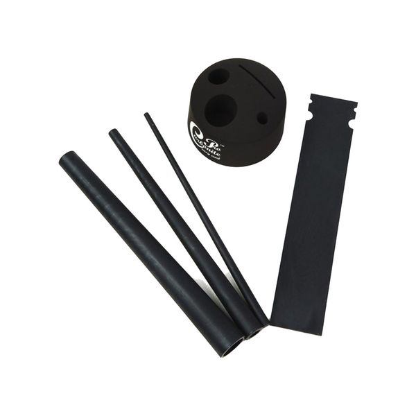 Ti Style Carbon Curling Rods - Black