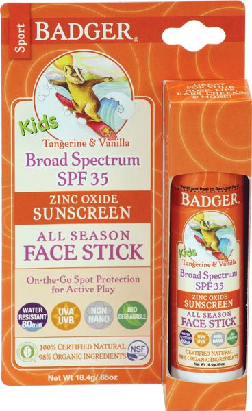 Badger Kids Face Stick SPF35