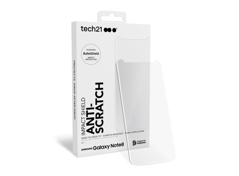 Tech21 Impact Shield Anti Scratch Screen Guard for Galaxy Note 8