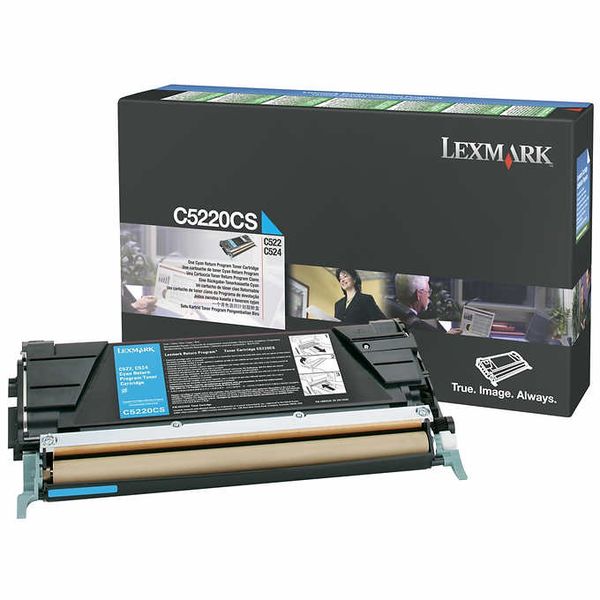 Lexmark C5220CS Cyan Laser Toner Cartridge