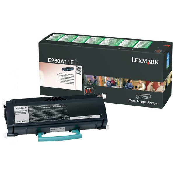 Lexmark E260A11E Black Laser Toner Cartridge