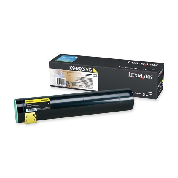 Lexmark X945X2YG High Yield Yellow Laser Toner Cartridge
