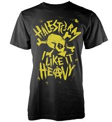 Halestorm: Punk Skull T-Shirt (Parallel Import)