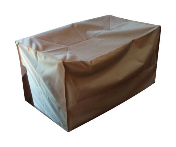 Patio Solution Covers - Couch Cover in Ripstop UV - Charcoal (Size: S)