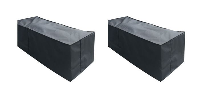 Patio Solution Covers - Couch Covers Combo no.2 in Ripstop UV - Charcoal