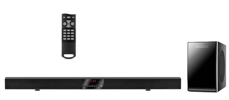JVC 2.1 Channel Sound Bar With BT wired Subwoofer -TH-BY370