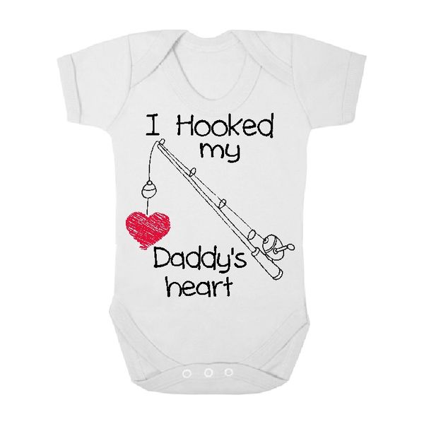 The Funky Shop - Hooked My Daddy's Heart - Baby Grow