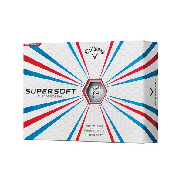 Callaway Super Soft White Golf Balls (Box of 12)