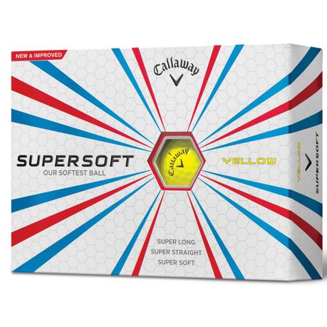  Callaway Supersoft Golf Balls, Pink, Pack of 12