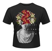 Panic! At The Disco: Flower Head Black T-Shirt (Parallel Import)