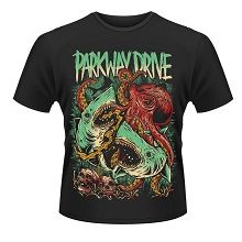 Parkway Drive: Sharktapuss T-Shirt (Parallel Import)