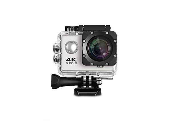 Fleek Ultra HD 4K Sport Action Camera - Silver
