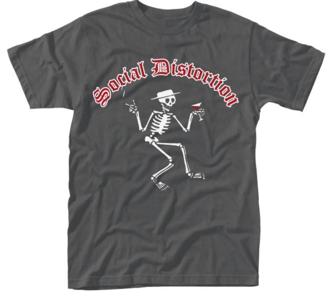 Social Distortion: Skelly Logo T-Shirt (Parallel Import)