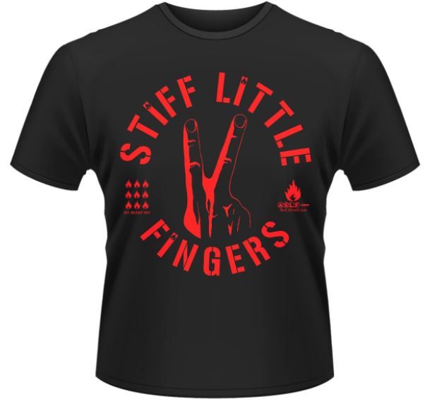 Stiff Little Fingers: Digits T-Shirt (Parallel Import)