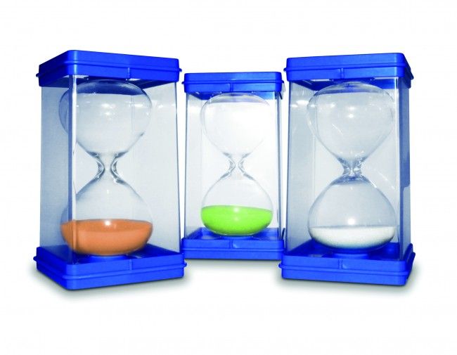 Invicta Education Giant Sand Timers - Set of 3