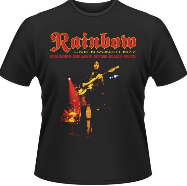 Rainbow: Live In Munich T-Shirt (Parallel Import)