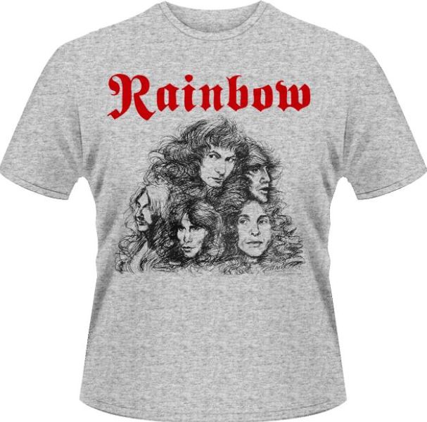 Rainbow: Long Live Rock &amp; Roll Grey T-Shirt (Parallel Import)