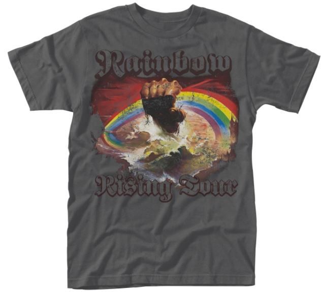 Rainbow: Rising Tour 76 T-Shirt (Parallel Import)