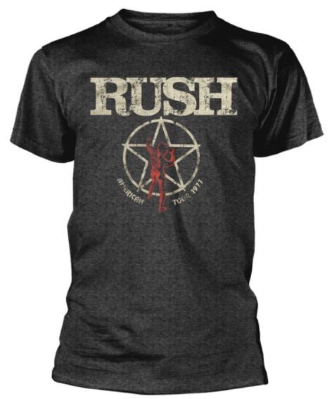 Rush: American Tour 1977 T-Shirt (Parallel Import)