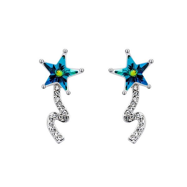 CDE Shooting Star Earring with Swarovski Crystals