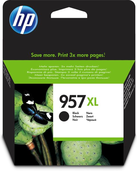 HP 957XL High Yield Black Ink Cartridge