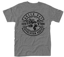 Green Day: Cat Crest T-Shirt (Parallel Import)