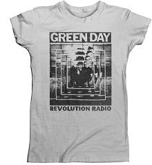 Green Day: Power Shot Ladies T-Shirt S Small (Parallel Import)