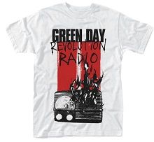 Green Day: Radio Combustion T-Shirt (Parallel Import)