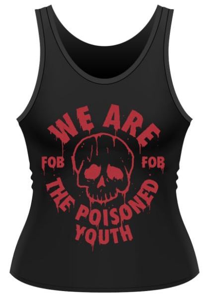 Fall Out Boy: The Poisoned Youth Ladies Vest Top- Large (Parallel Import)