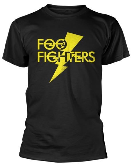 Foo Fighters: Lightning Strike T-Shirt - Black (Parallel Import)