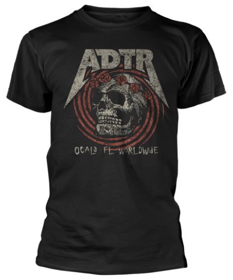 A Day To Remember: Flower Skull T-Shirt (Parallel Import)