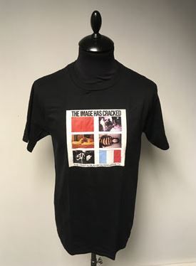 Alternative TV: The Image Has Cracked T-Shirt - Medium (Parallel Import)
