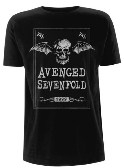 Avenged: Sevenfold Face Card T-Shirt (Parallel Import)