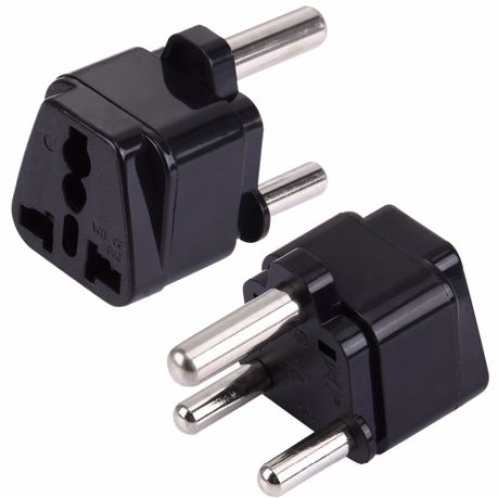 Universal Plug Adapter for South Africa - 2 Pieces Image