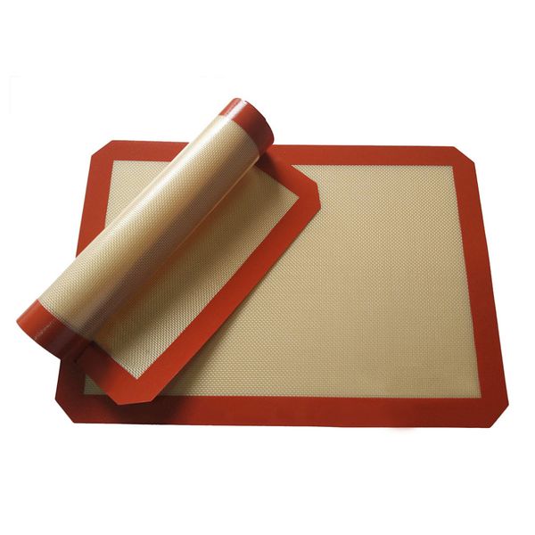 Professional Non Stick Silicone Baking Mat - Set of 2