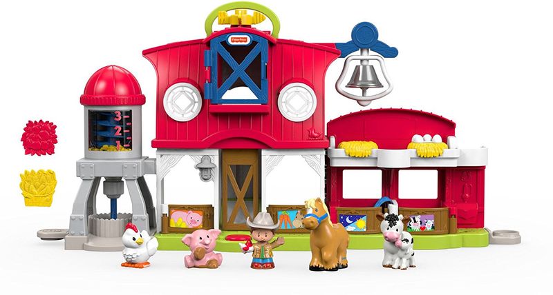 Fisher-Price Little People Caring for Animals Farm Set Kids Toy - Parallel Import