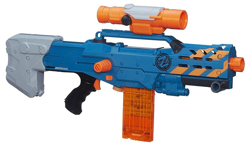 Nerf Gun Zombie Strike Zed Squad Longshot CS-12 Blaster Boys Toy - Parallel Import