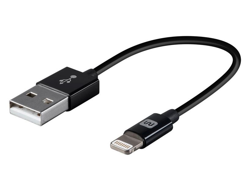 Monoprice 15cm iPhone Charger Apple Cable (2-Pack)