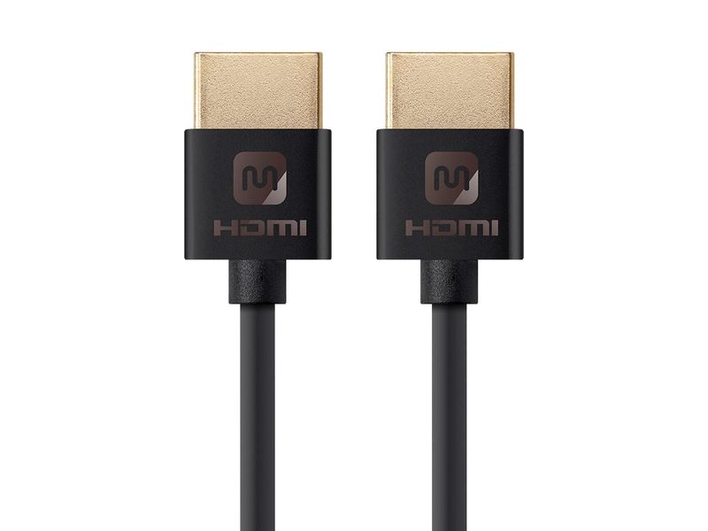 Monoprice HDMI Cable Ultra Slim Series - 1.8m (2-Pack)