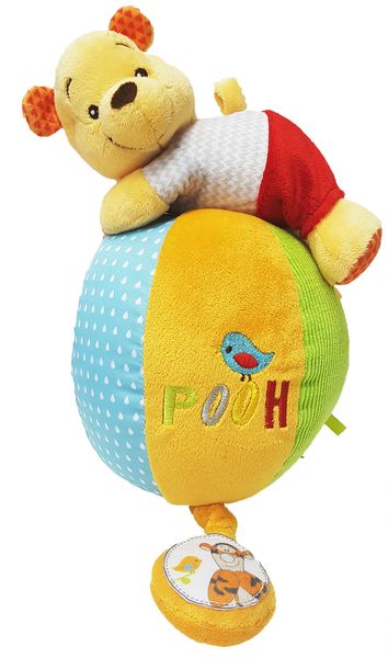 Disney - Winnie Bright Wonders Musical Plush - Yellow &amp; Red