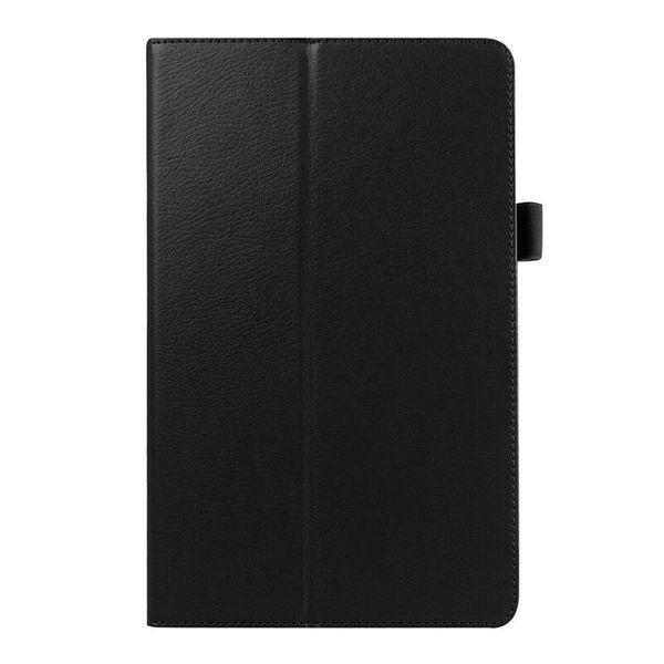 Tuff-Luv Faux Leather Case with Holder for Samsung Galaxy Tab E 9.6 - Black