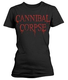 Cannibal Corpse: Dripping Logo Ladies T-Shirt (Parallel Import)