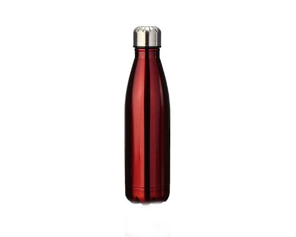 Fleek 1L Sports Water Bottle Stainless Steel Vacuum Cup - Red